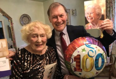 Peggy Hazell 100th Birthday